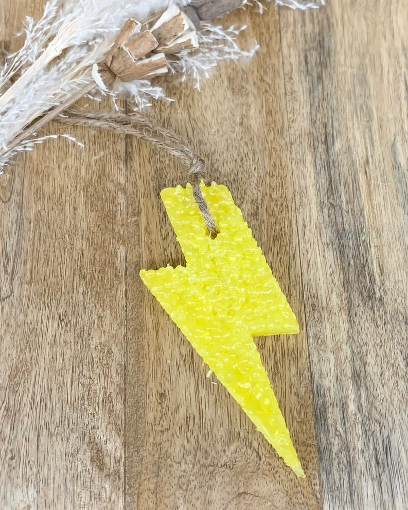 Lightening Bolt In Yellow