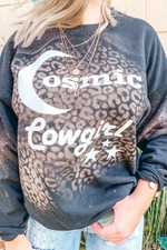 Cosmic Cowgirl Bleached Pullover