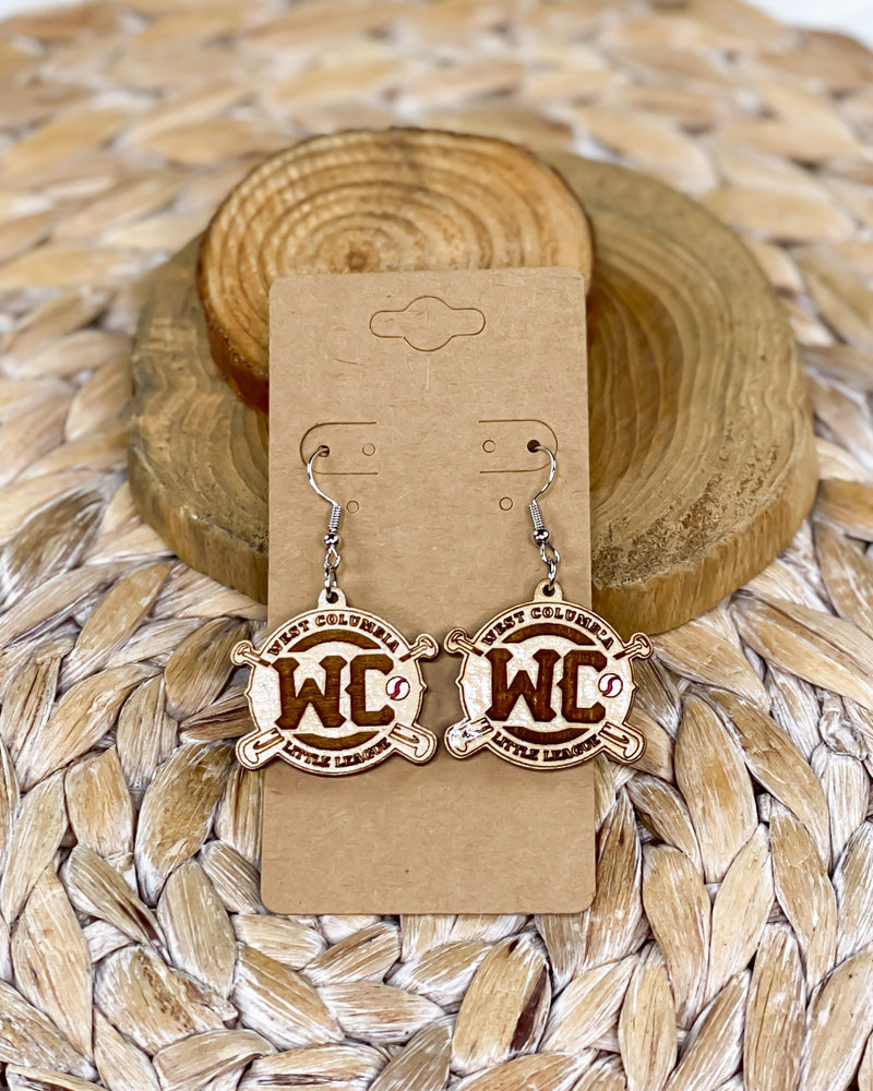 WC LL Wood Earrings