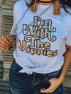 I'm With The Hippies Tee