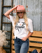 Bride Tee In White