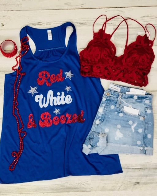 Red White & Boozed Tank