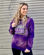 Angleton Wildcats Bleached Sweater