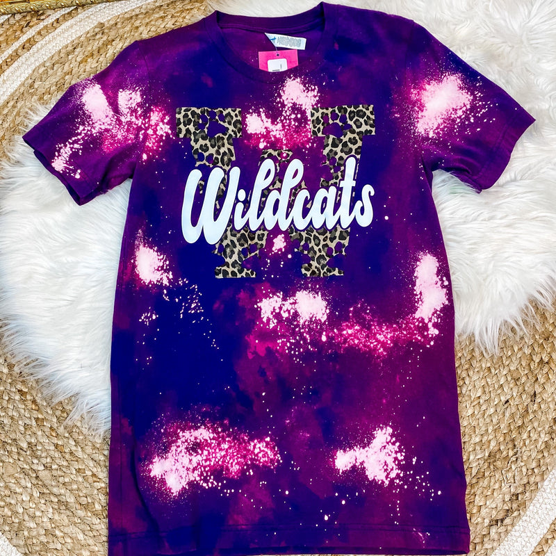Bleached Paw-Ful Wildcats Tee