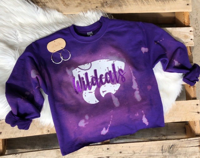 Wildcat Cropped Sweatshirt