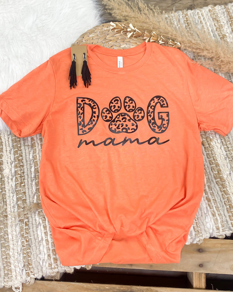 Dog Mama Orange Tee