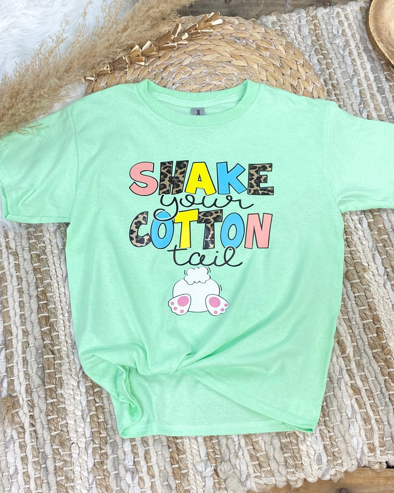 Shake Your Cotton Tail Mint Tee