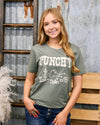 Punchy Tee In Olive