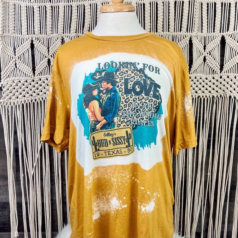 Lookin' For Love Bleached Tee